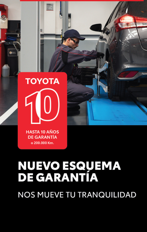 ¡Llegó Toyota 10!
